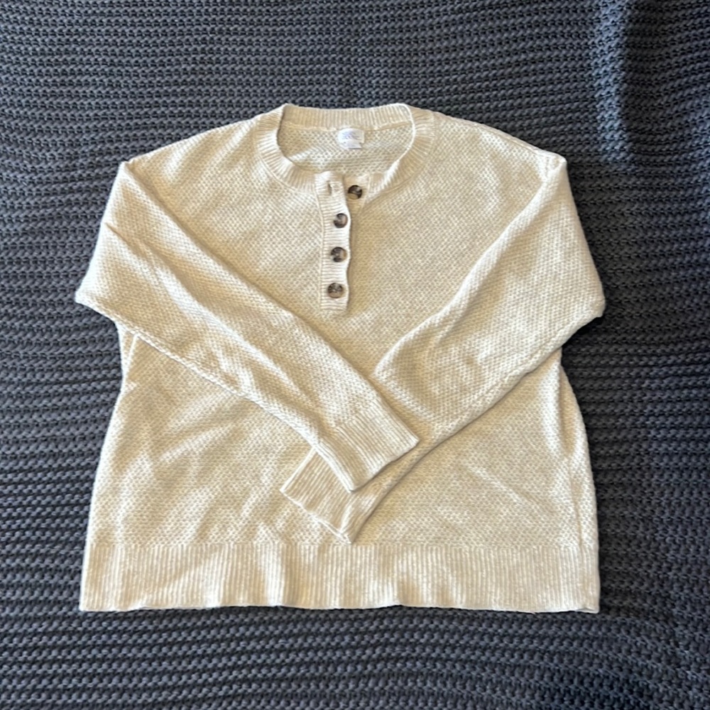 Stars Above Henley Sweater